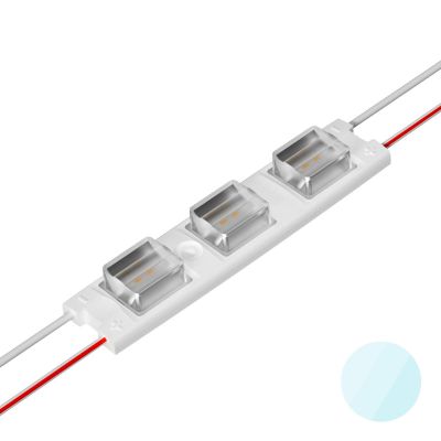 LED Kanten Modul 2,4W 24V 6500K 85°x15° IP67