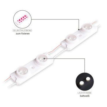 LED Kanten Modul 3W 24V 6500K IP66 -40St.-