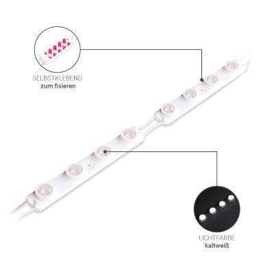 LED Kanten Modul 6W 24V 6500K IP66- 20St.-