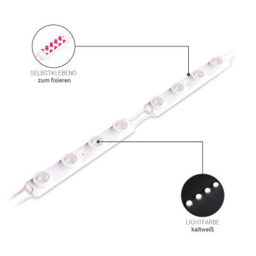 LED Kanten Modul 6W 24V 6500K IP66- 20St.-