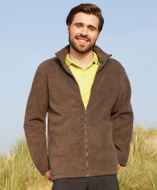 Herren Microfleece Jacke