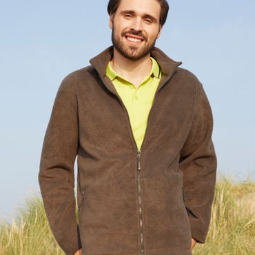 Herren Microfleece Jacke