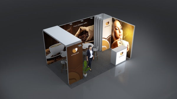 Messestand "Bridge" Variante 4