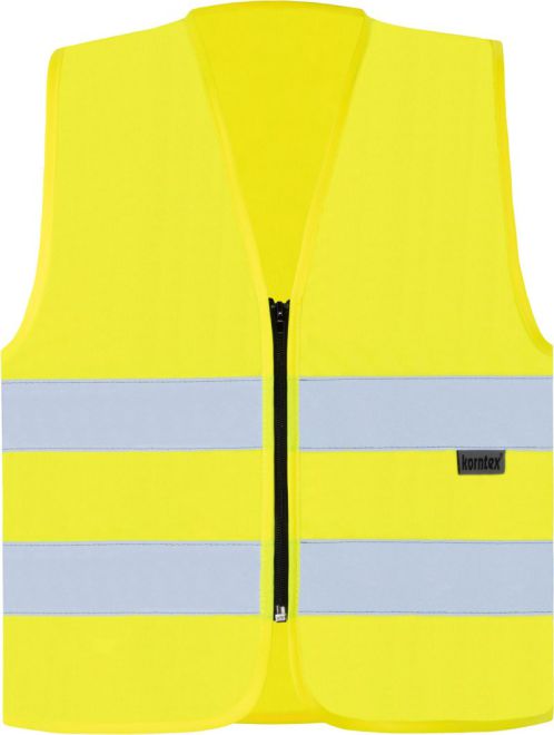 Warnweste mit Reißverschluss