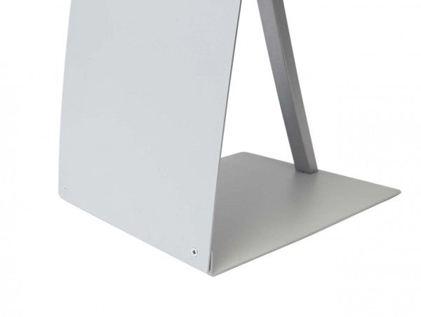 Boden-Wegweiser „neutra“ silber