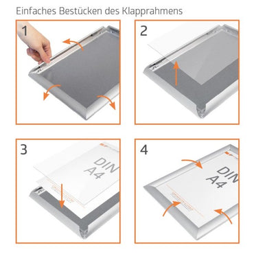 doppelseitiger Klapprahmen A1